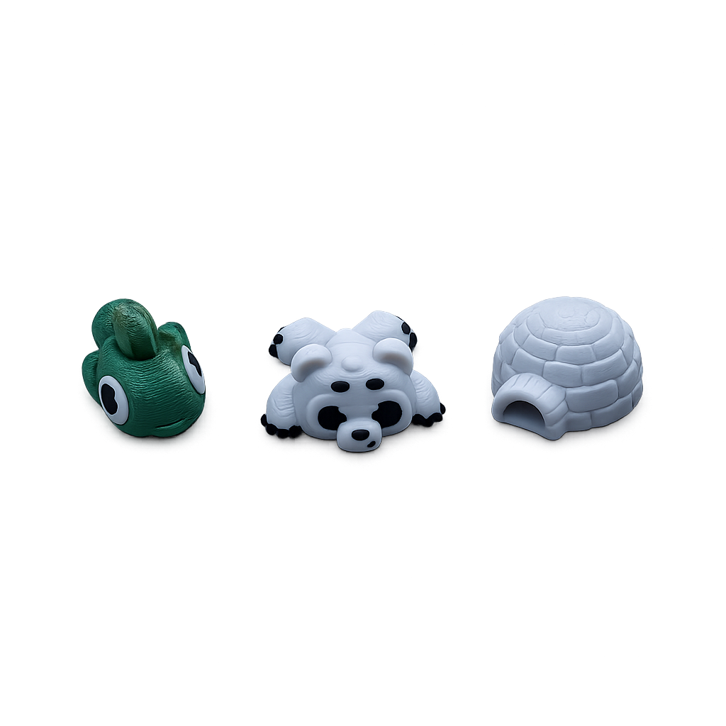 Mini Polar Bear Dragon