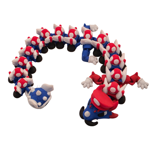 Large Red Plumber Dragon