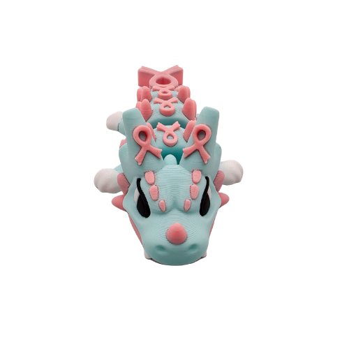 Mini Pink Ribbon Dragon