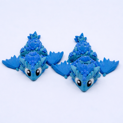 Mini Crystal Dragon Set