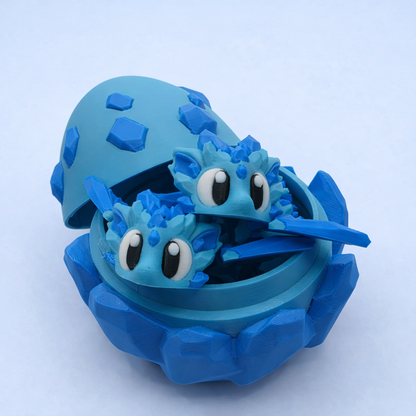 Mini Crystal Dragon Set