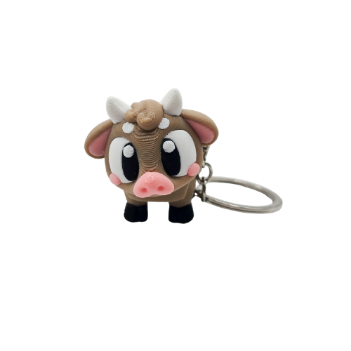 Cow Keyring