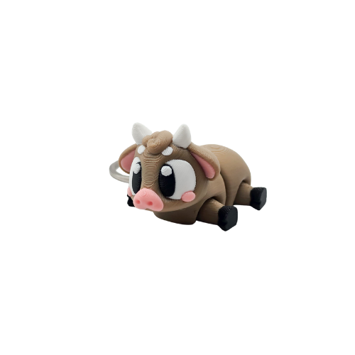 Cow Keyring