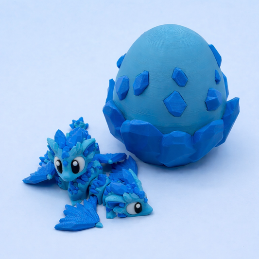 Mini Crystal Dragon Set