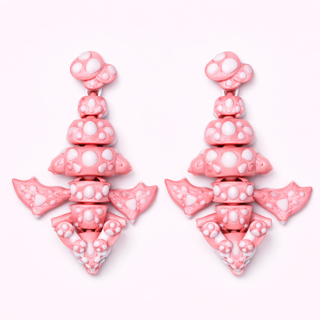 Mini Mushroom Dragon House Set