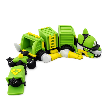Mini Garbage Truck Dragon