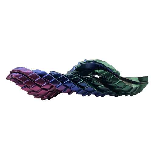 Midnight Aurora Twisty Dragon Egg