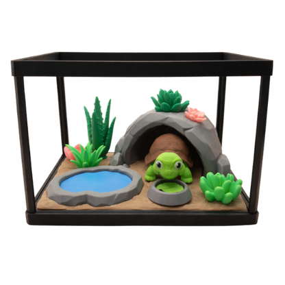 Mini Tortoise Terrarium Playset