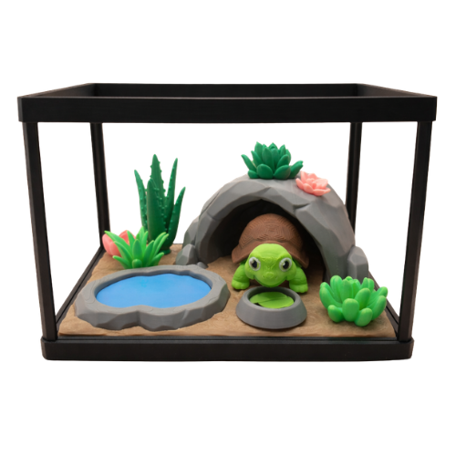 Mini Tortoise Terrarium Playset