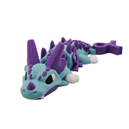 Mini Purple Ribbon Dragon