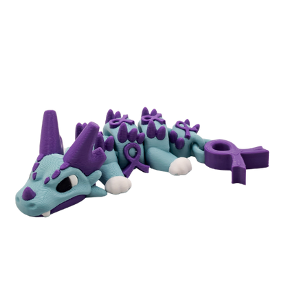Mini Purple Ribbon Dragon