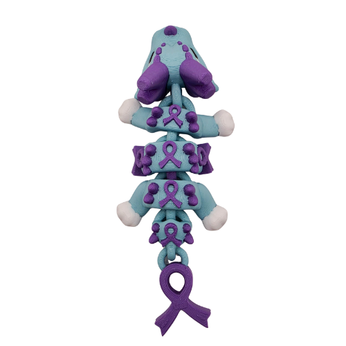 Mini Purple Ribbon Dragon