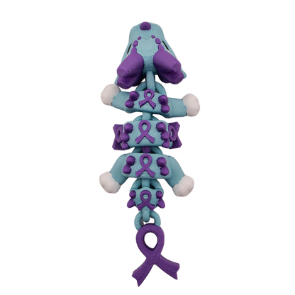 Mini Purple Ribbon Dragon