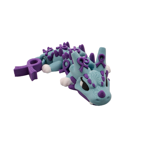 Mini Purple Ribbon Dragon
