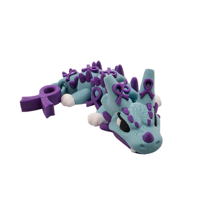 Mini Purple Ribbon Dragon