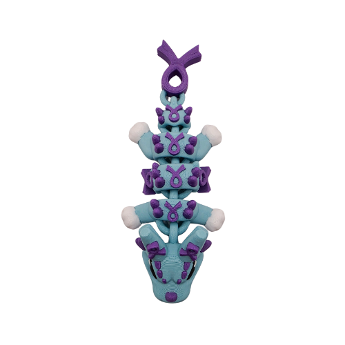 Mini Purple Ribbon Dragon