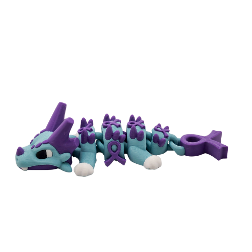 Mini Purple Ribbon Dragon