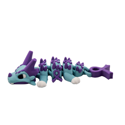 Mini Purple Ribbon Dragon