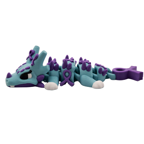 Mini Purple Ribbon Dragon