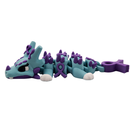 Mini Purple Ribbon Dragon