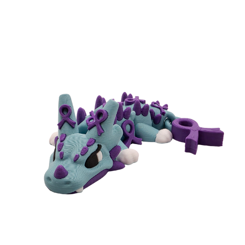 Mini Purple Ribbon Dragon