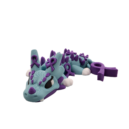 Mini Purple Ribbon Dragon