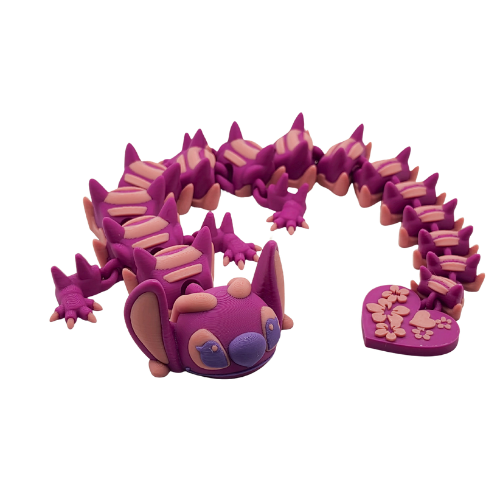 Large Pink Alien Dragon