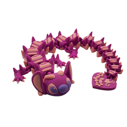 Large Pink Alien Dragon