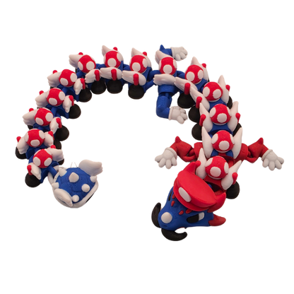 Large Red Plumber Dragon