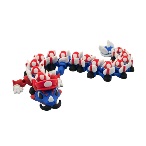 Large Red Plumber Dragon