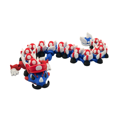 Large Red Plumber Dragon