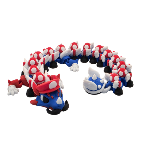 Large Red Plumber Dragon