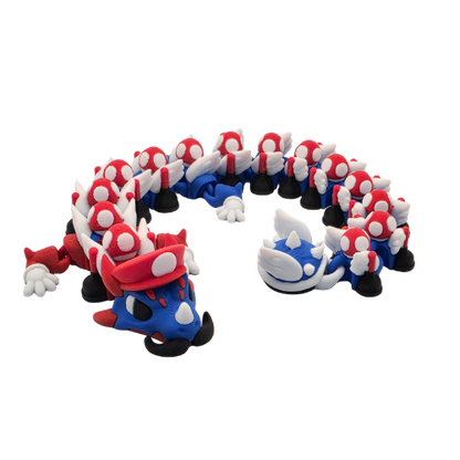 Large Red Plumber Dragon
