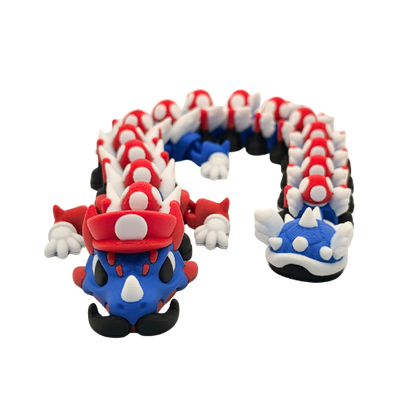 Large Red Plumber Dragon