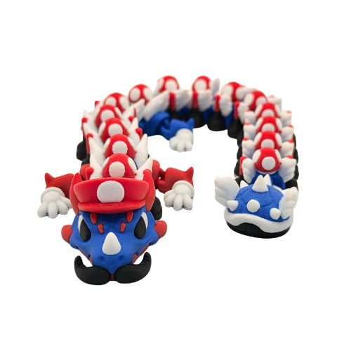 Large Red Plumber Dragon
