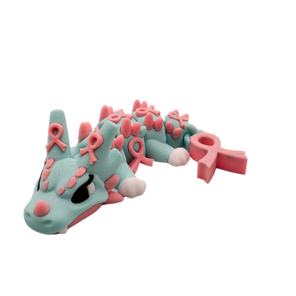 Mini Pink Ribbon Dragon