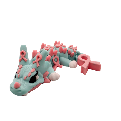 Mini Pink Ribbon Dragon