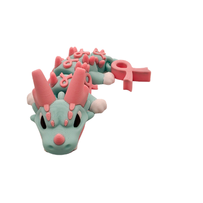 Mini Pink Ribbon Dragon