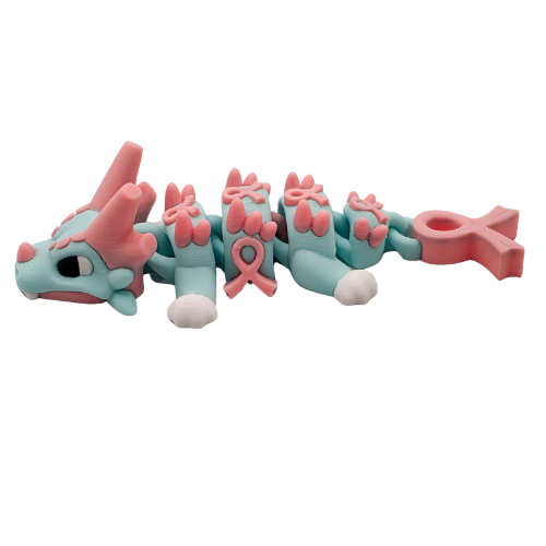 Mini Pink Ribbon Dragon