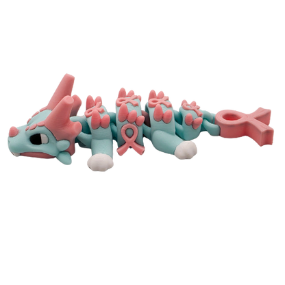 Mini Pink Ribbon Dragon