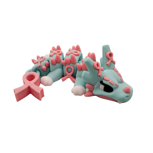 Mini Pink Ribbon Dragon