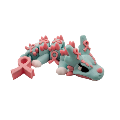 Mini Pink Ribbon Dragon