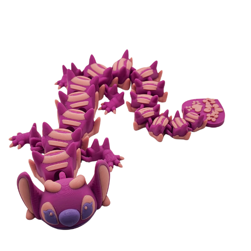 Large Pink Alien Dragon