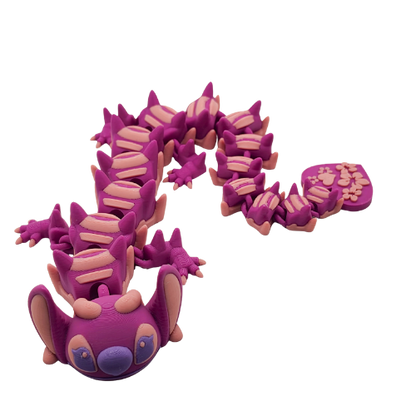 Large Pink Alien Dragon