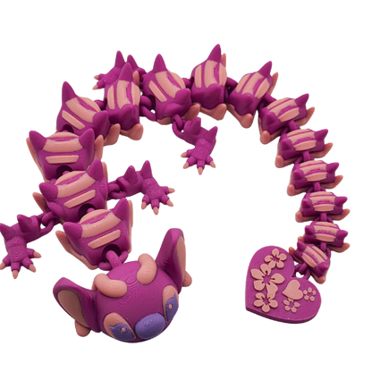 Large Pink Alien Dragon