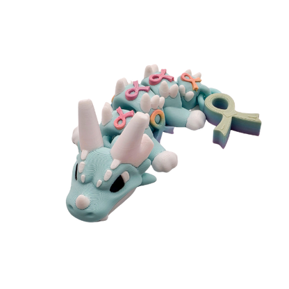 Mini Rainbow Ribbon Dragon