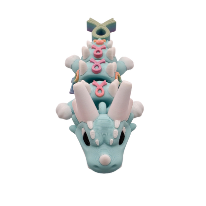 Mini Rainbow Ribbon Dragon