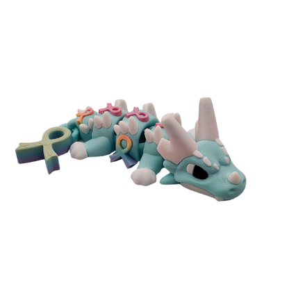Mini Rainbow Ribbon Dragon