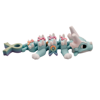 Mini Rainbow Ribbon Dragon