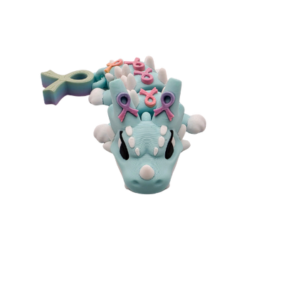Mini Rainbow Ribbon Dragon